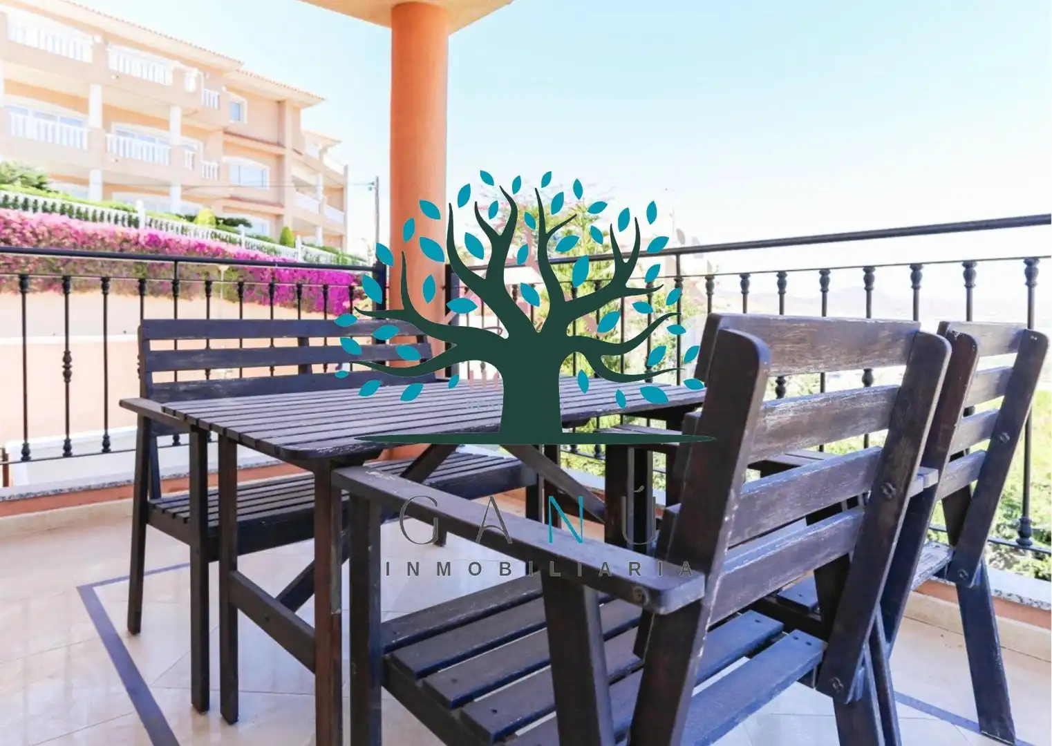 Terraza de Casa o chalet en venta en Mazarrón con Aire acondicionado, Calefacción y Jardín privado