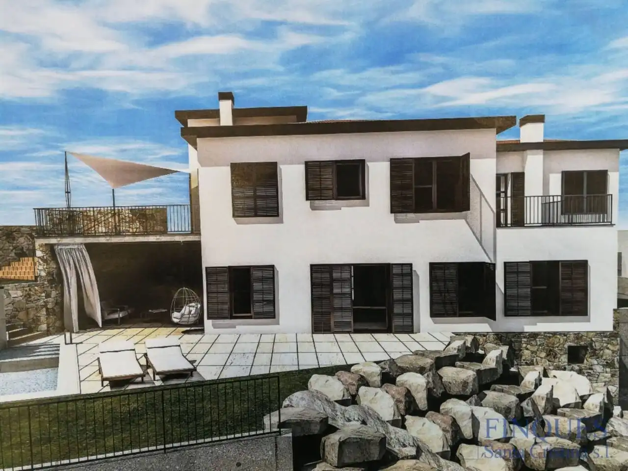 Vista exterior de Casa o chalet en venta en Sant Feliu de Guíxols con Calefacción, Jardín privado y Terraza