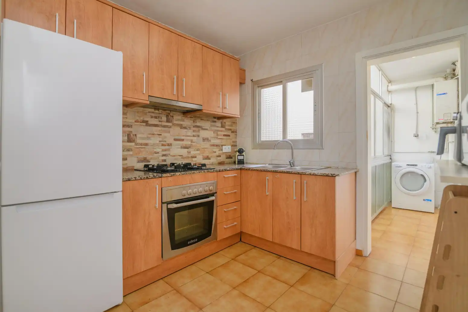 Küche von Wohnung zum Verkauf in Viladecans mit Klimaanlage, Heizung und Parkett