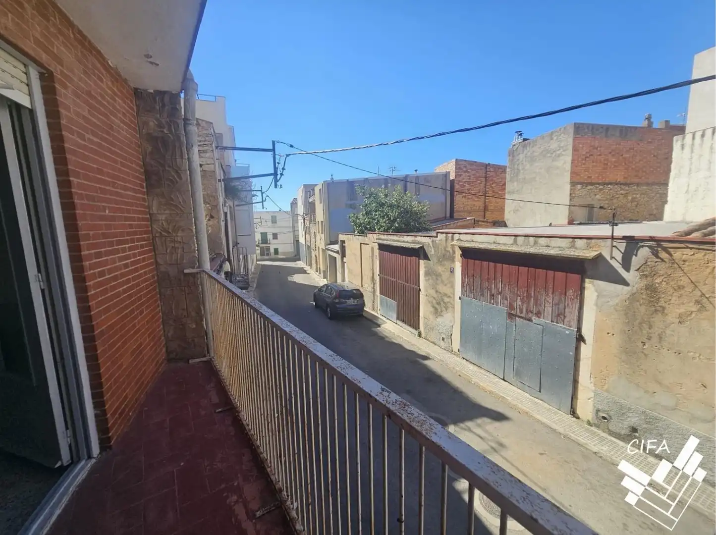 Vista exterior de Casa adosada en venta en La Sénia con Terraza