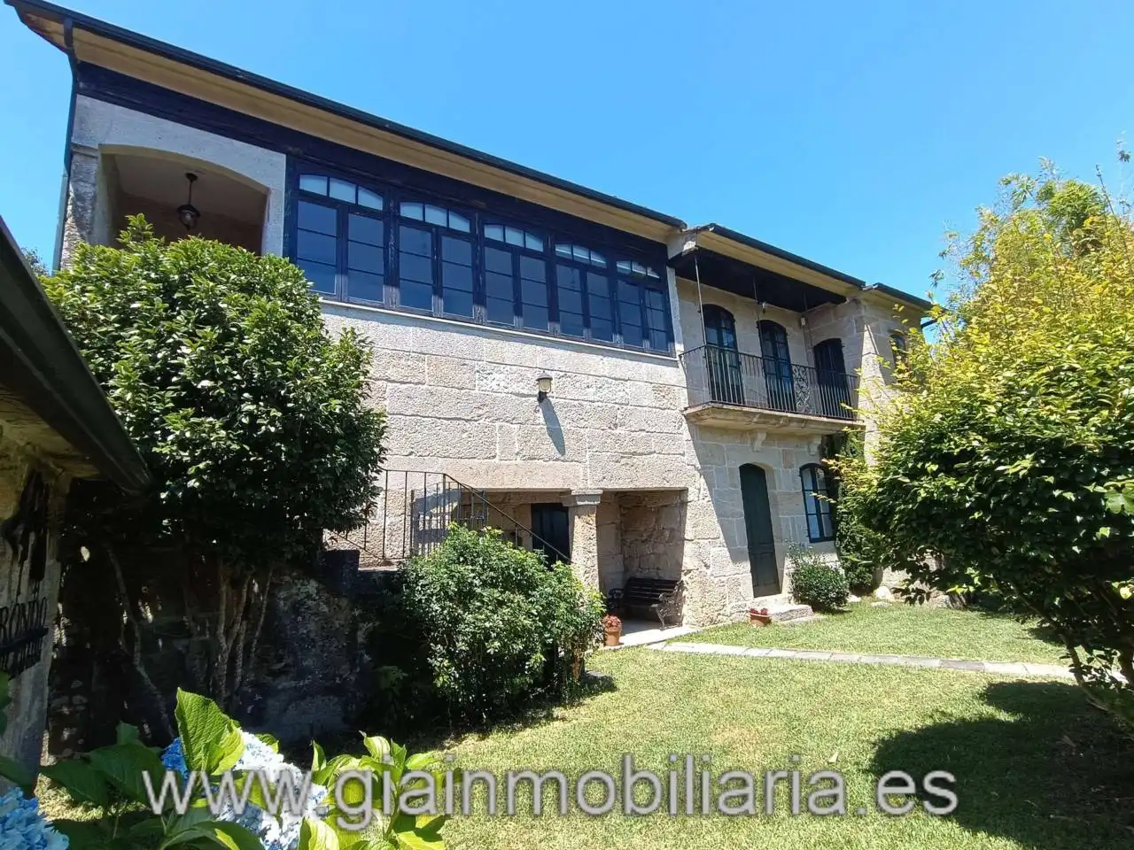 Vista exterior de Casa o chalet en venta en Mondariz con Calefacción, Jardín privado y Terraza