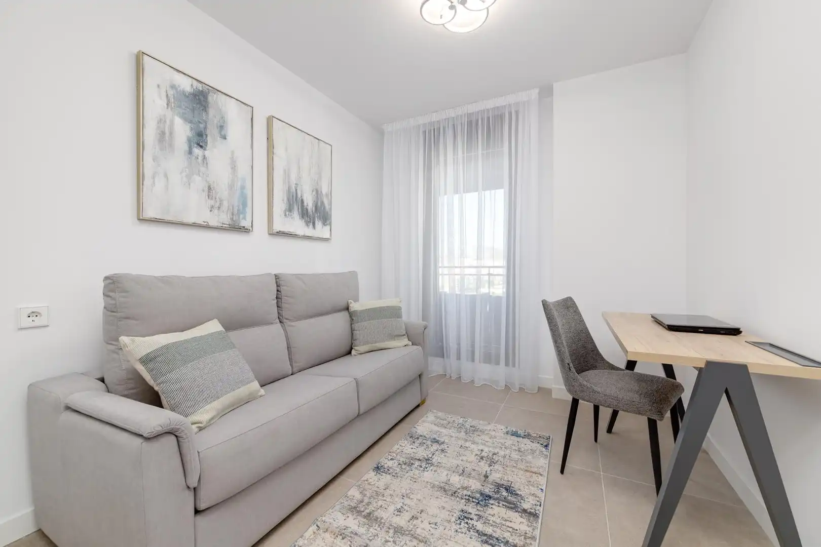 Habitación de Apartamento en venta en Calpe / Calp con Aire acondicionado, Calefacción y Jardín privado