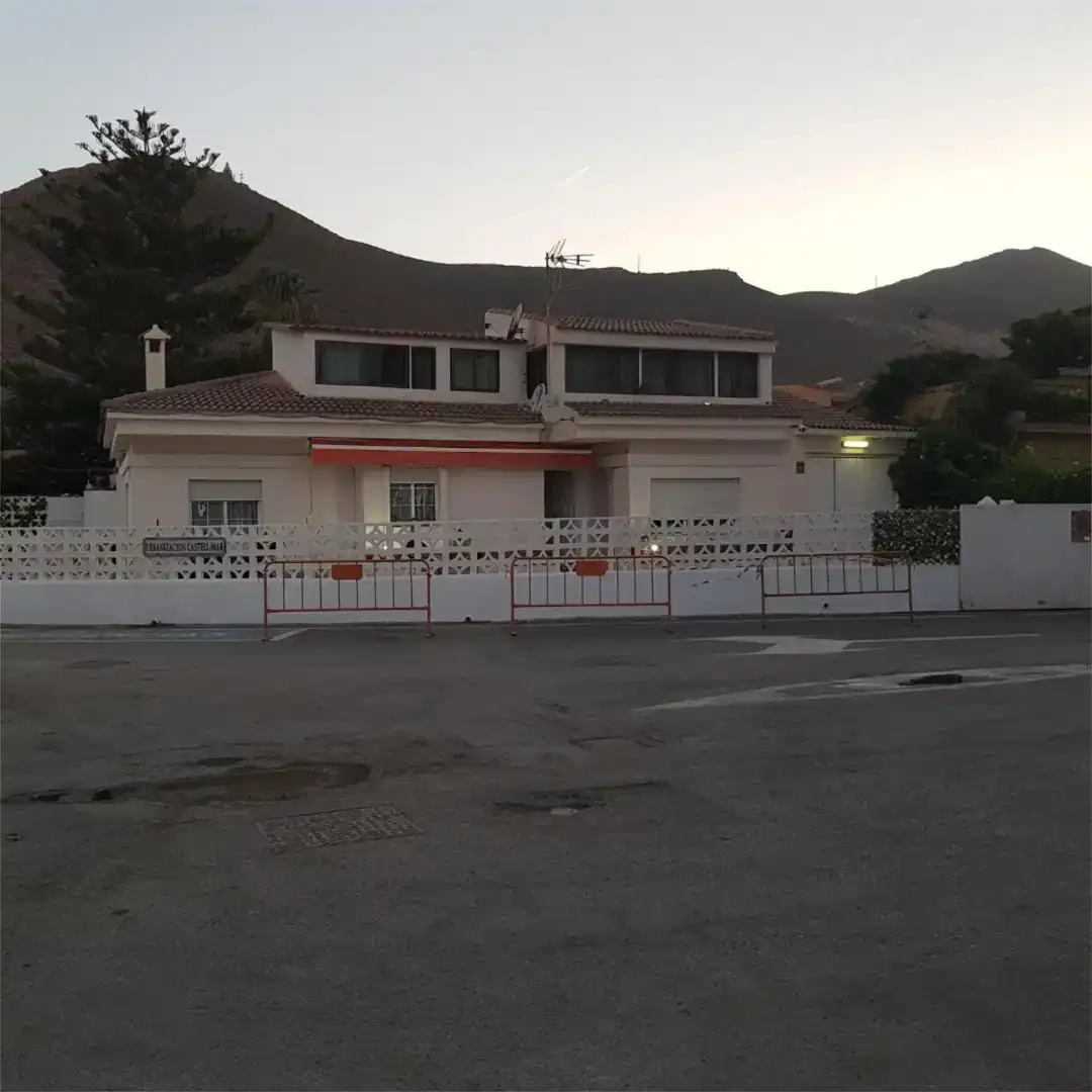 Vista exterior de Casa o chalet en venta en Gualchos con Piscina