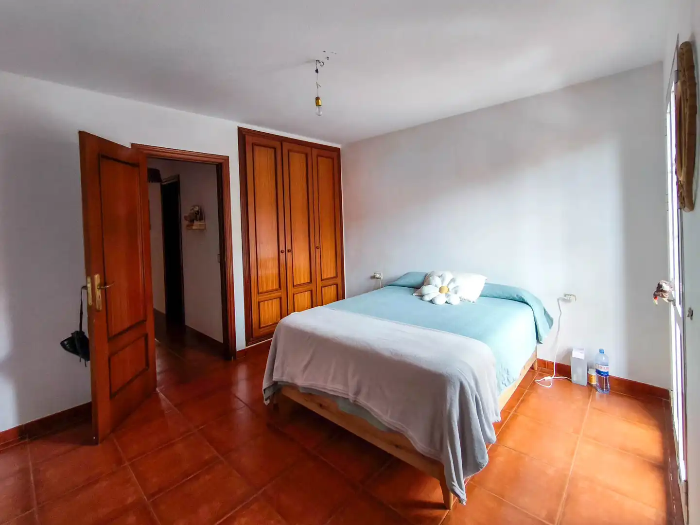 Dormitori de Casa adosada en venda en Tacoronte amb Jardí privat, Terrassa i Moblat