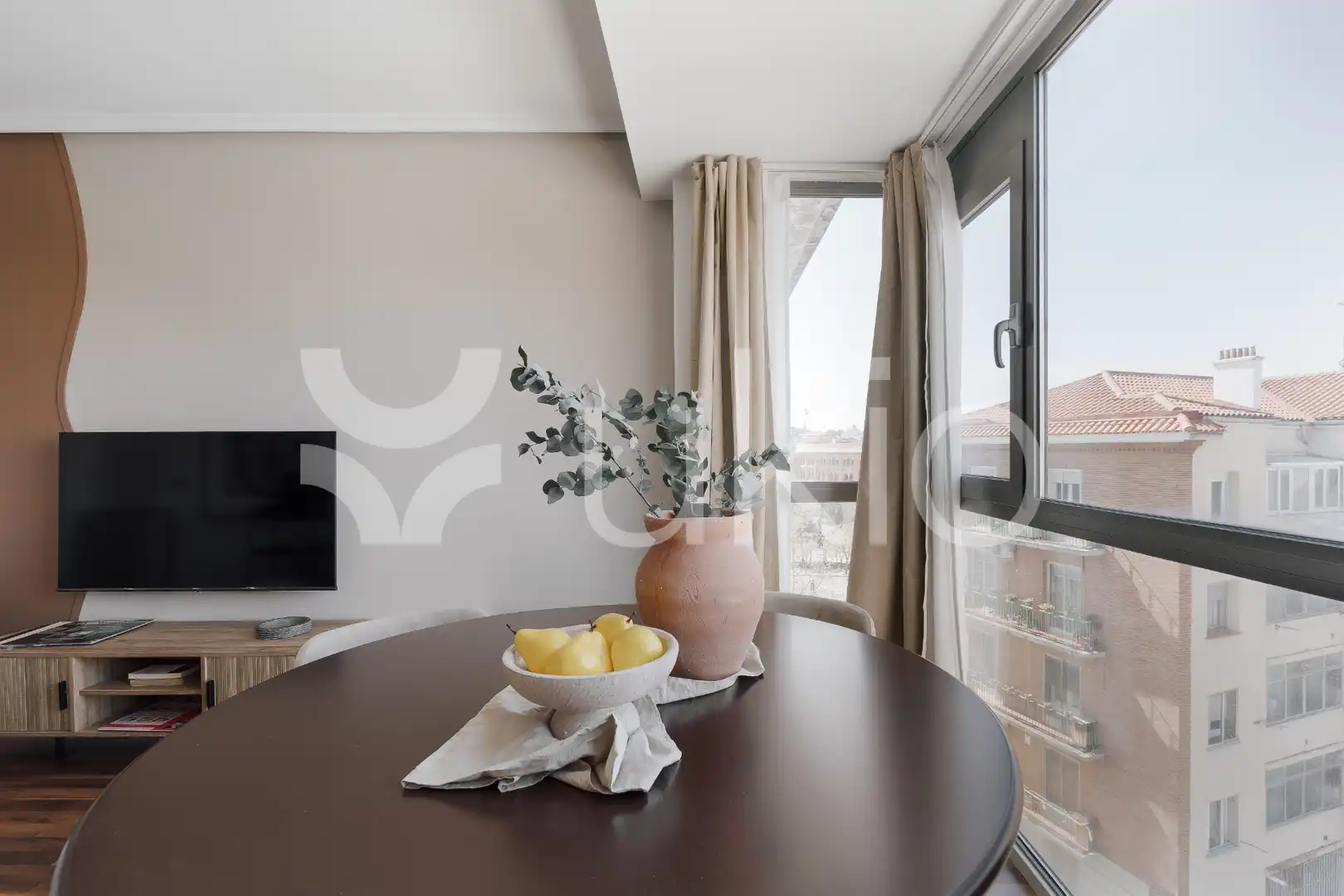 Habitación de Apartamento de alquiler en Madrid con Aire acondicionado, Calefacción y Amueblado