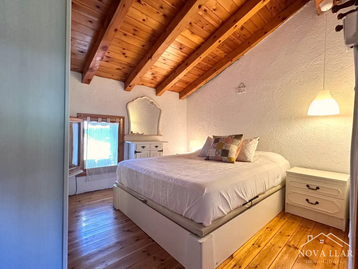 Bedroom of Houses for sale in Ribes de Freser  with Heating, Parquet flooring and Terrace