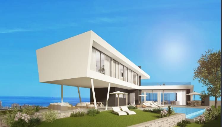 Exterior view of House or chalet to rent in Mijas  with Air Conditioner, Heating and Parquet flooring