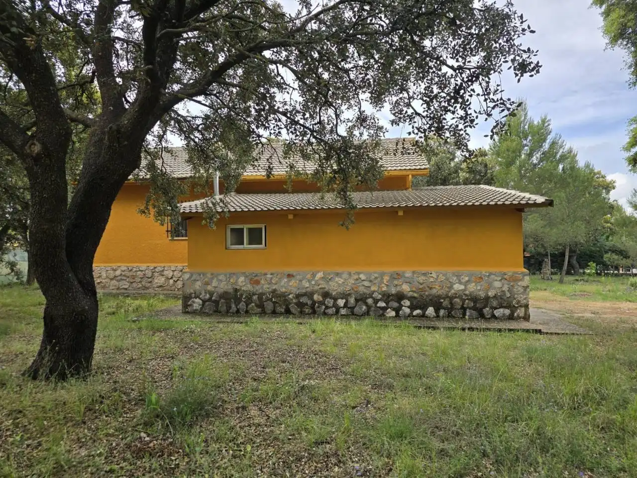 Vista exterior de Casa o chalet en venta en Pioz con Calefacción, Jardín privado y Terraza