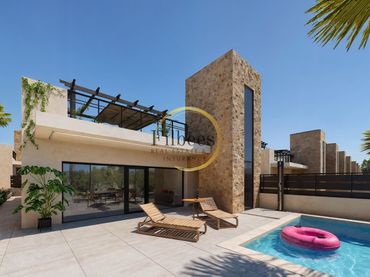 Adossat amb piscina en venda a La Pinilla - Las Palas