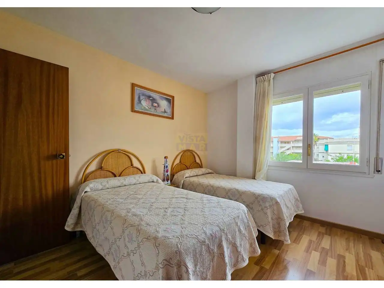 Bedroom of Flat for sale in Cubelles  with Parquet flooring and Terrace
