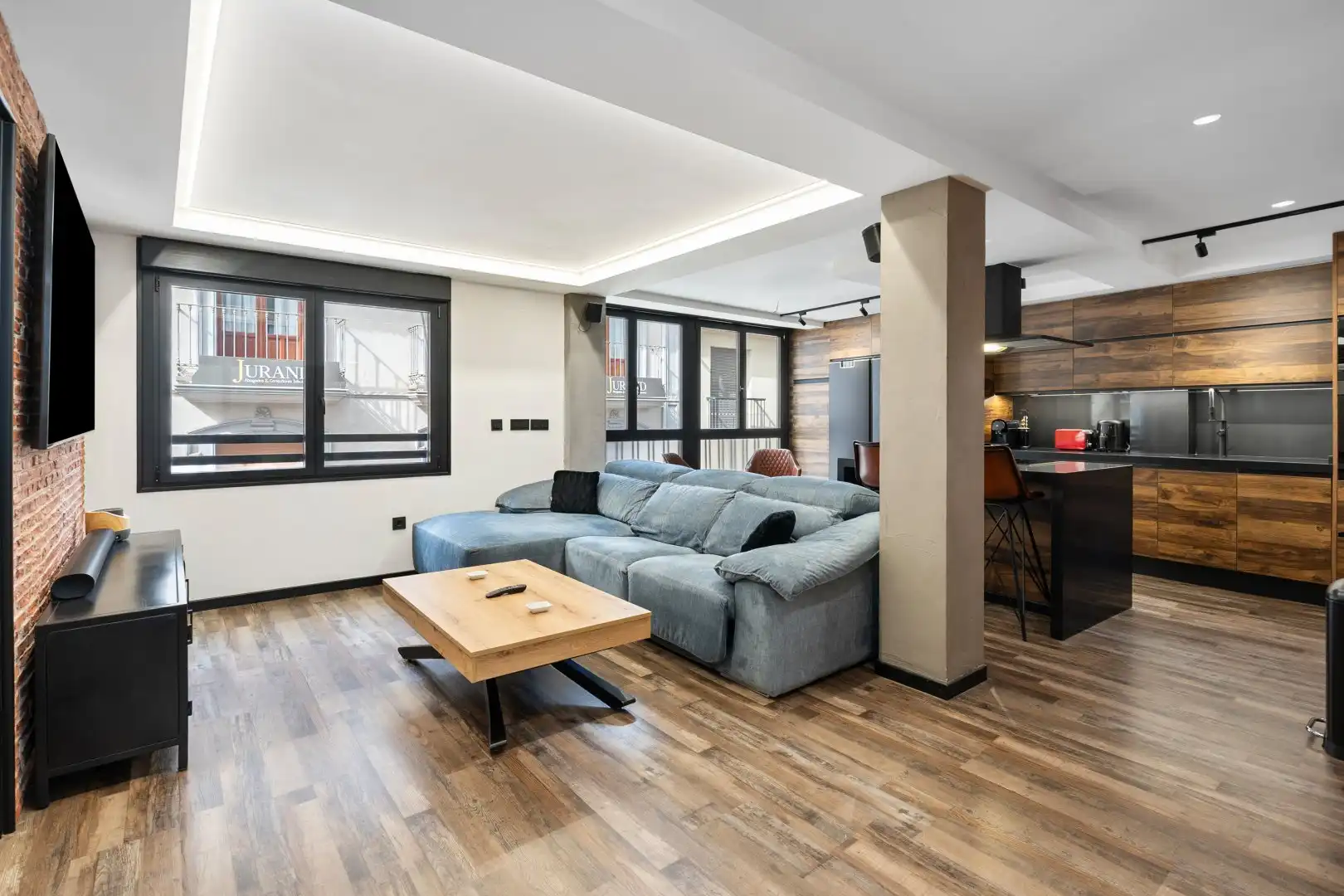 Sala de estar de Piso en venta en Granada con Aire acondicionado, Calefacción y Terraza