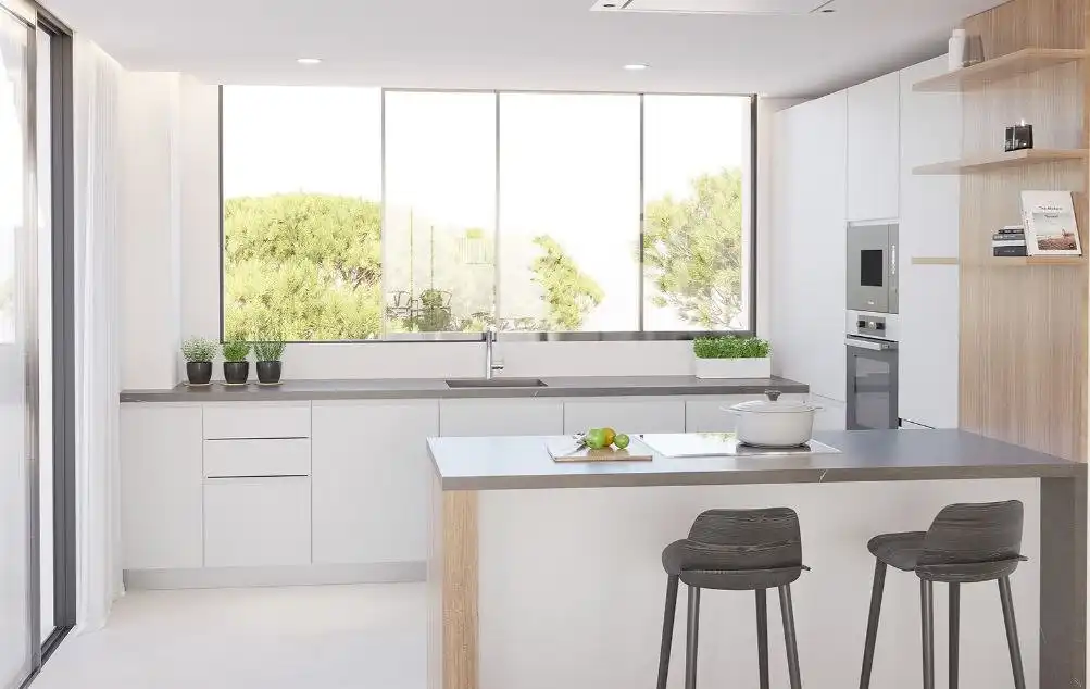 Kitchen of Apartments for sale in  Palma de Mallorca  with Air Conditioner, Heating and Terrace
