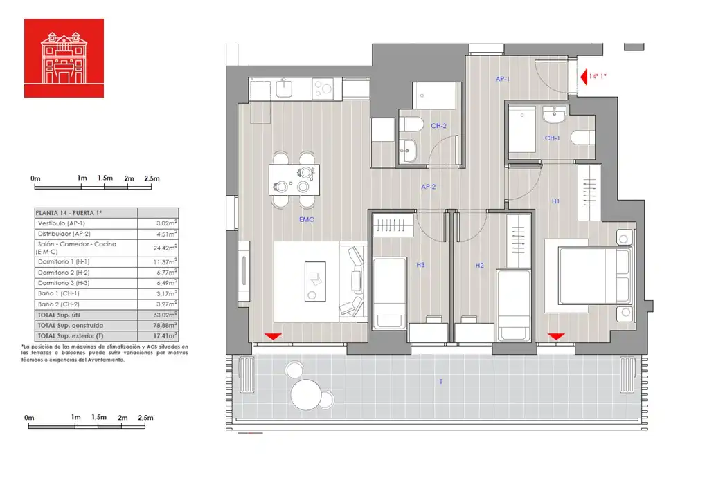 Piso en venta en Esplugues de Llobregat con Aire acondicionado, Calefacción y Parquet