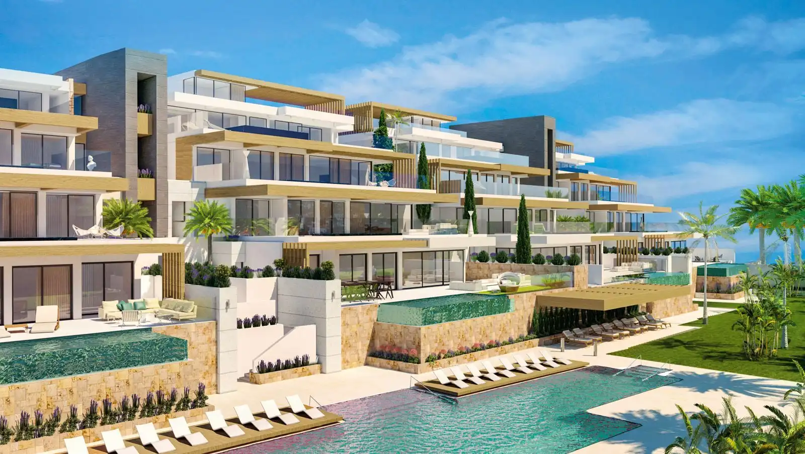 Piso con piscina en venta en Estepona Pueblo