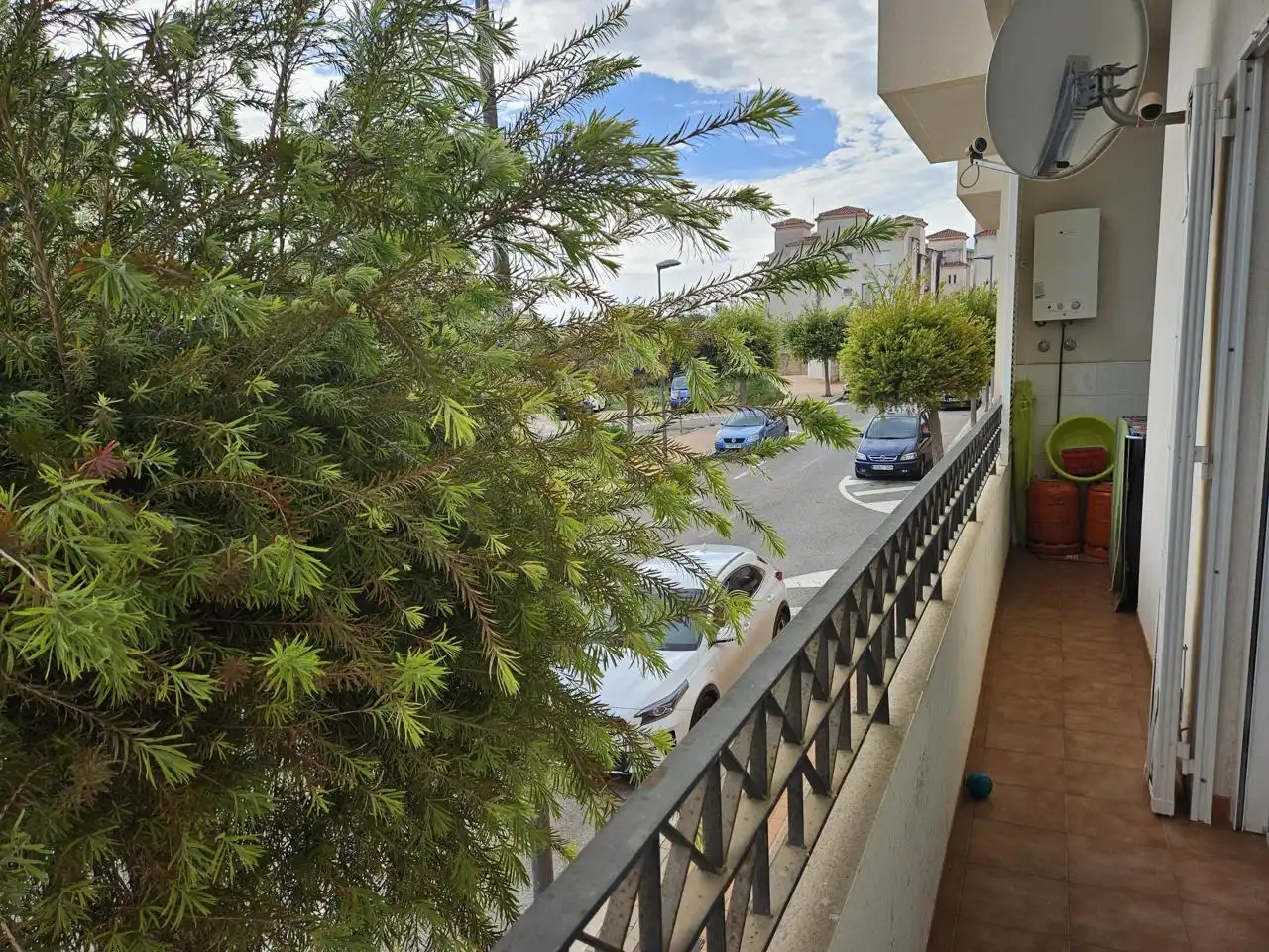 Vista exterior de Piso en venta en La Nucia con Aire acondicionado, Terraza y Amueblado