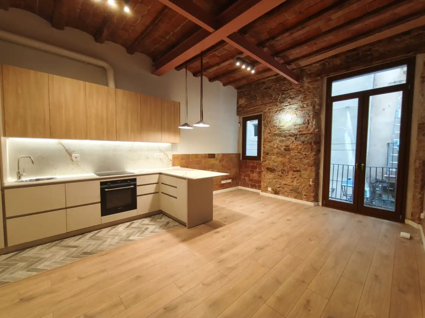Cuina de Pis en venda en Barcelona amb Aire condicionat, Calefacció i Parquet