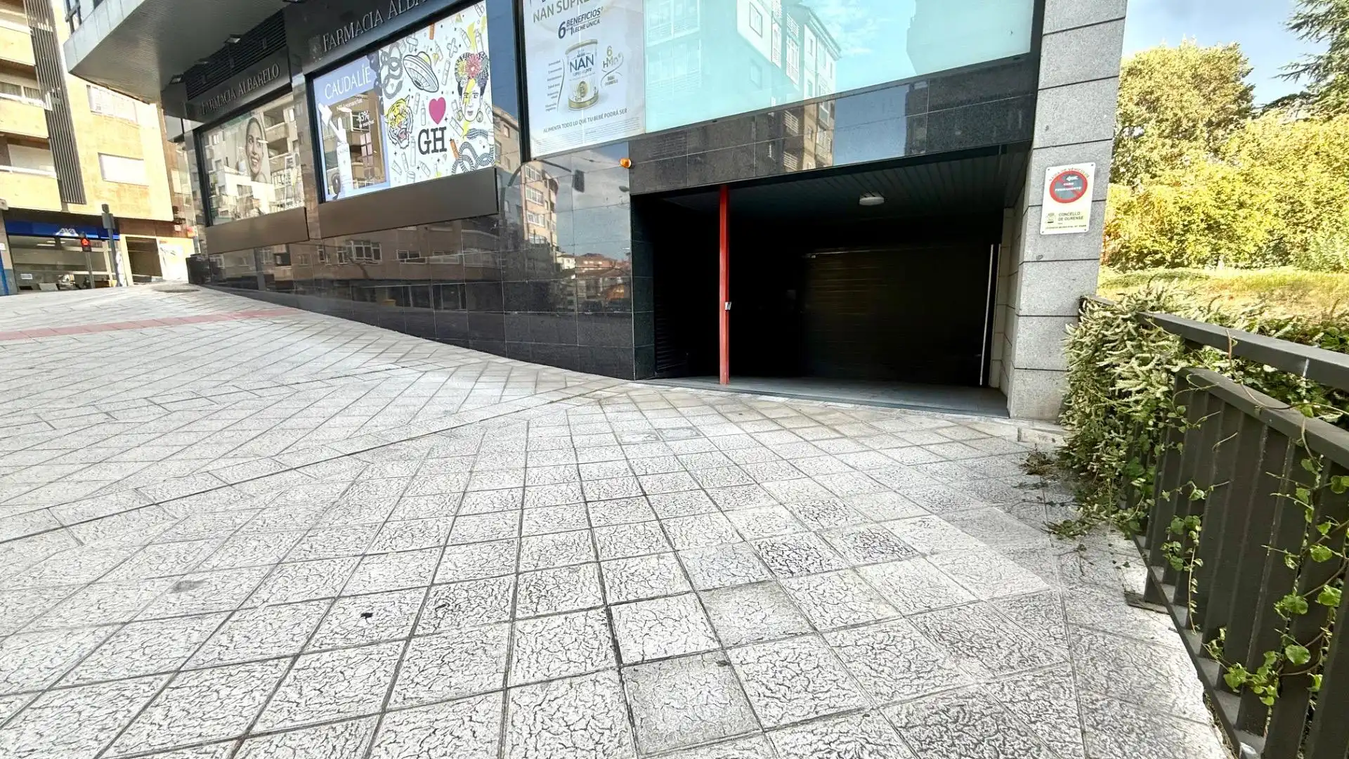 Vista exterior de Piso de alquiler en Ourense Capital  con Calefacción y Trastero