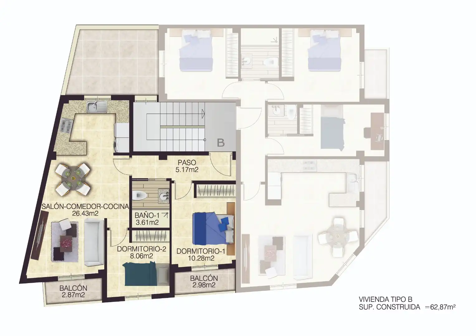 Appartement compact à vendre à Jacarilla, imagen 2