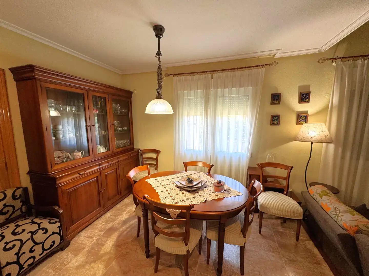 Menjador de Casa o xalet en venda en San Javier amb Aire condicionat, Jardí privat i Terrassa