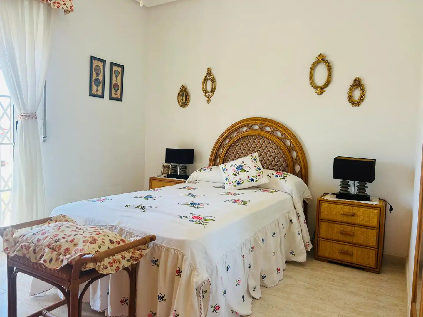 Schlafzimmer von Einfamilien-Reihenhaus zum Verkauf in San Javier mit Klimaanlage, Terrasse und Möbliert