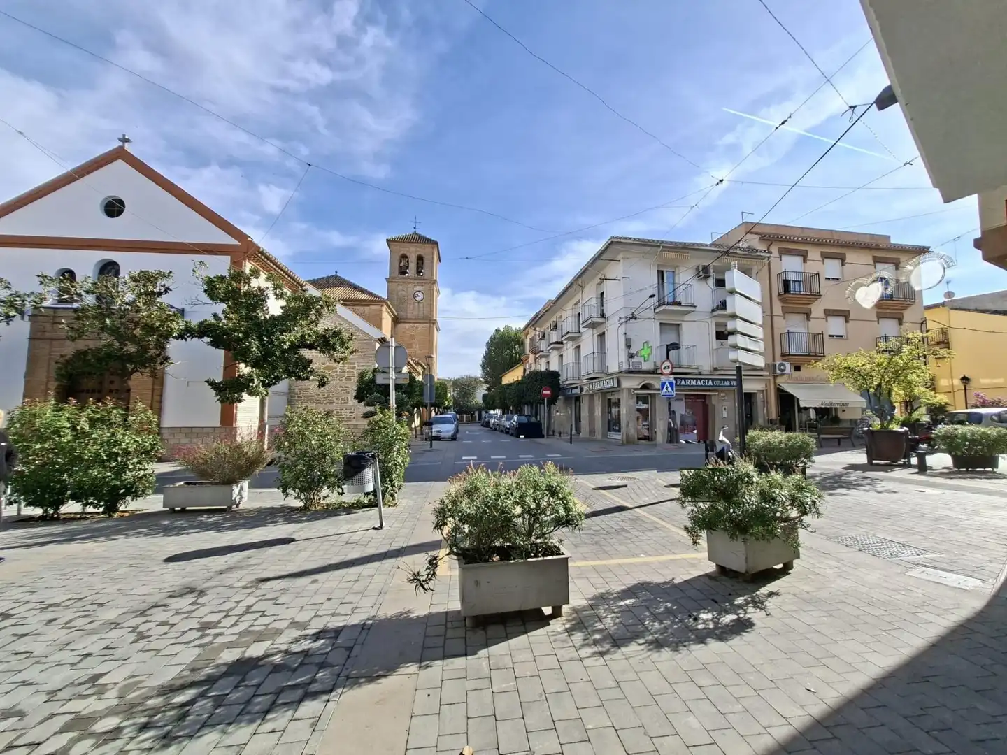 Exterior view of Flat for sale in Cúllar Vega  with Terrace, Storage room and Balcony