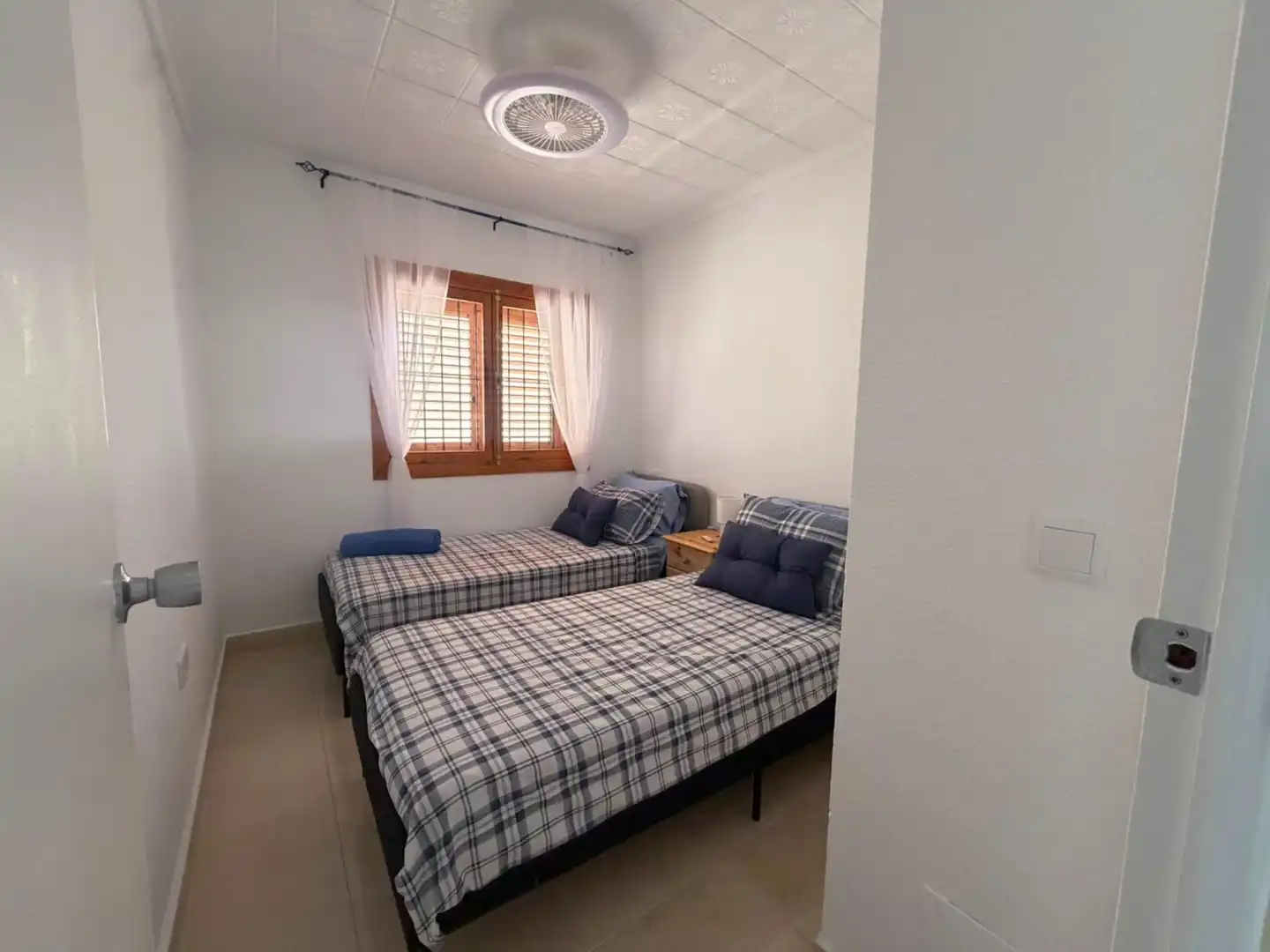Schlafzimmer von Wohnungen zur Miete in Mazarrón mit Klimaanlage, Abstellraum und Möbliert