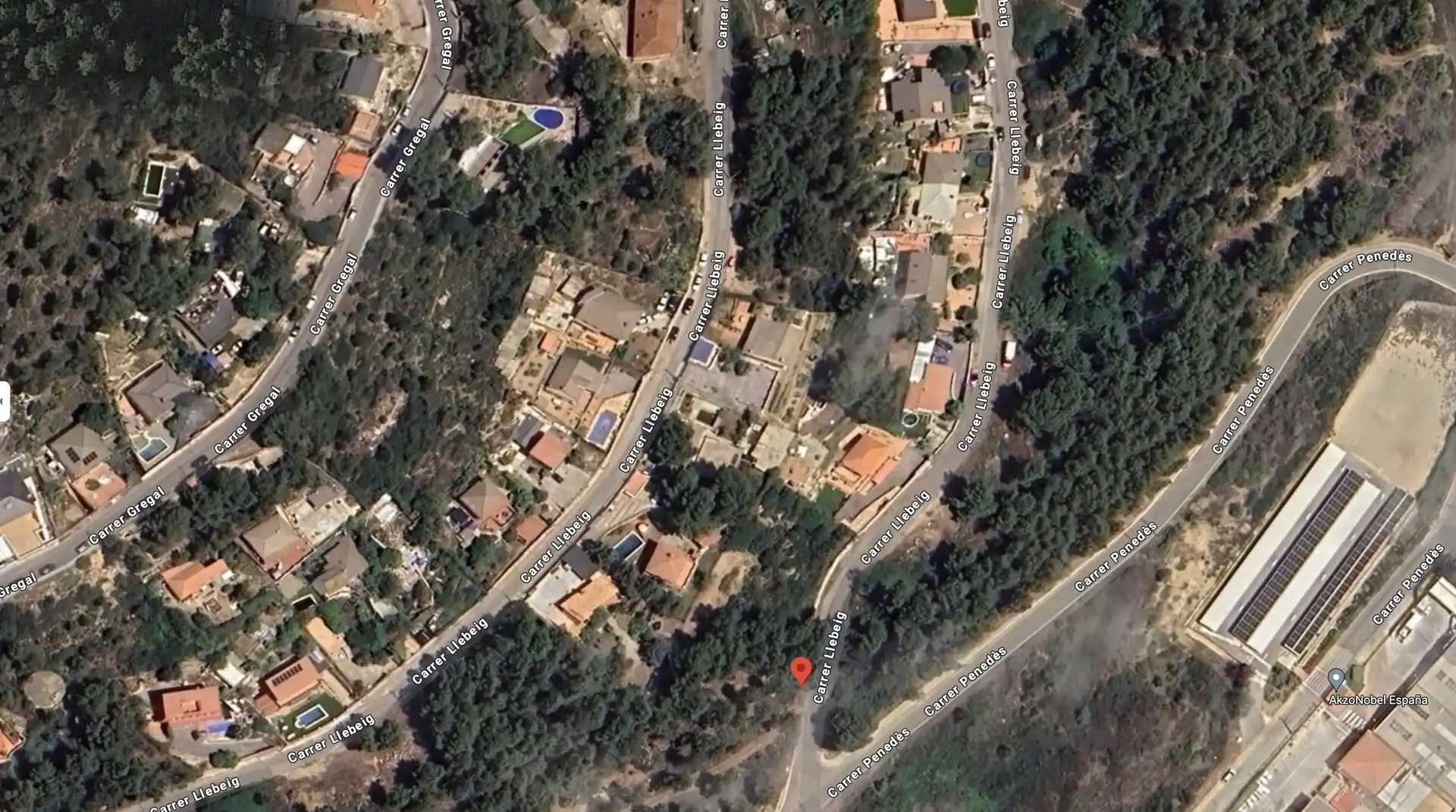 Terreny residencial en venda a Carrer Llebeig 50