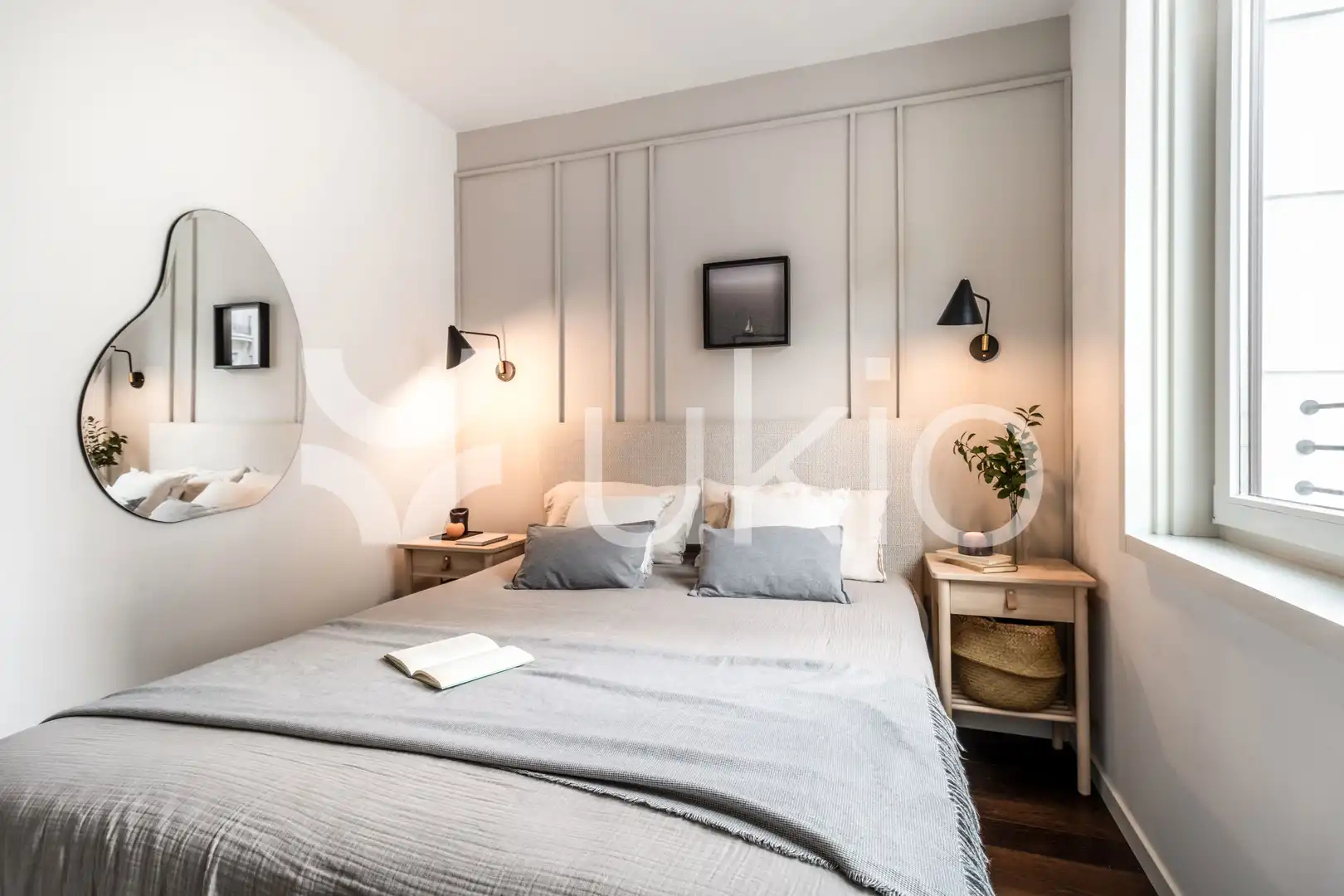 Bedroom of Apartments for rent in Madrid  with Air Conditioner, Heating and Furnished