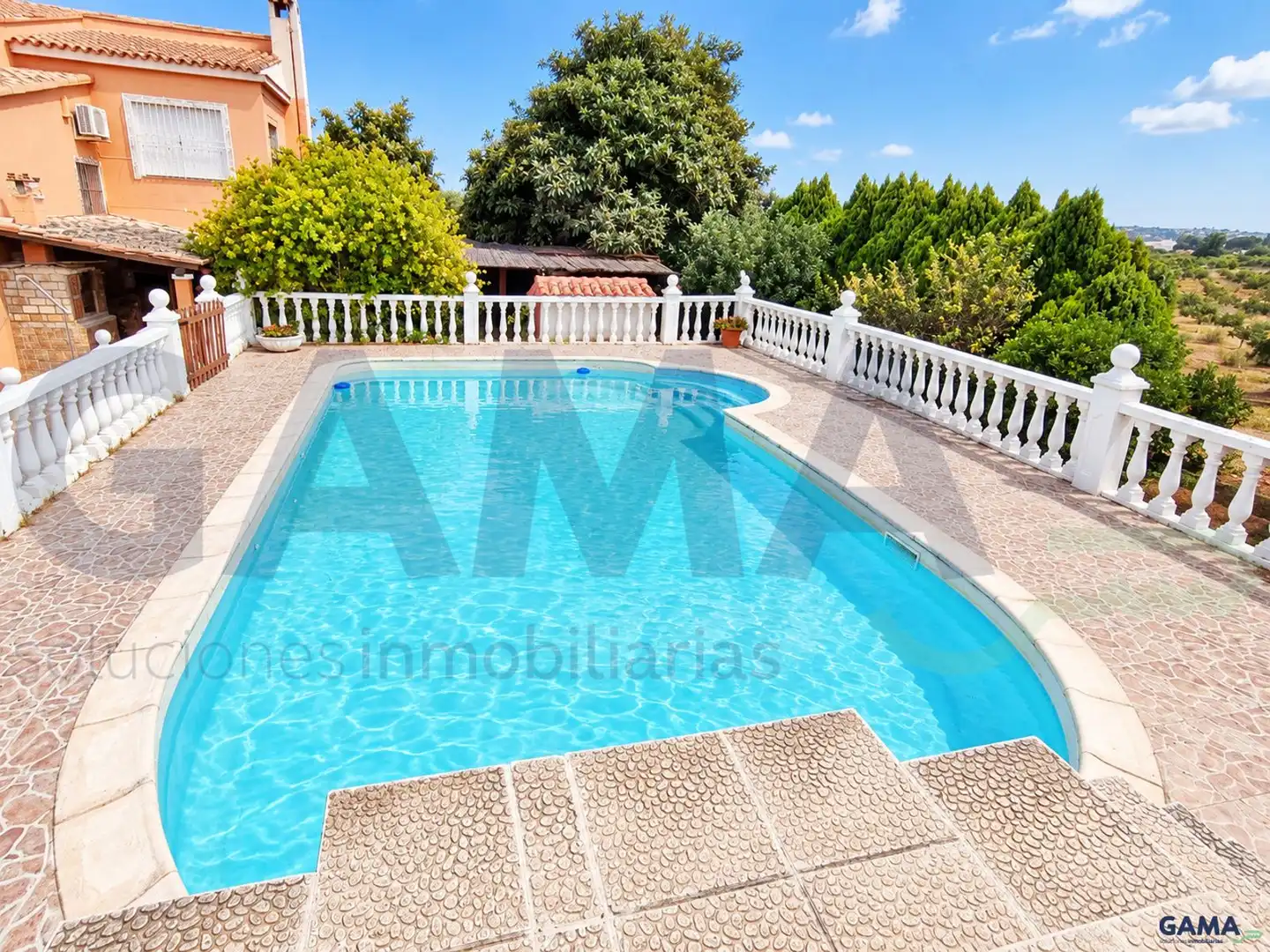Swimming pool of Houses for sale in Alzira  with Air Conditioner and Swimming Pool