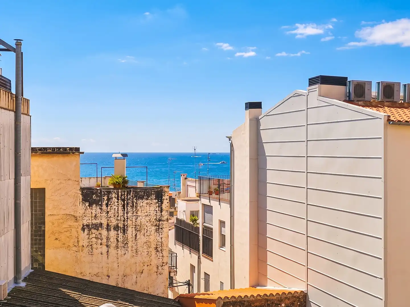 Exterior view of Flat for rent in Sant Pol de Mar  with Heating, Furnished and Oven