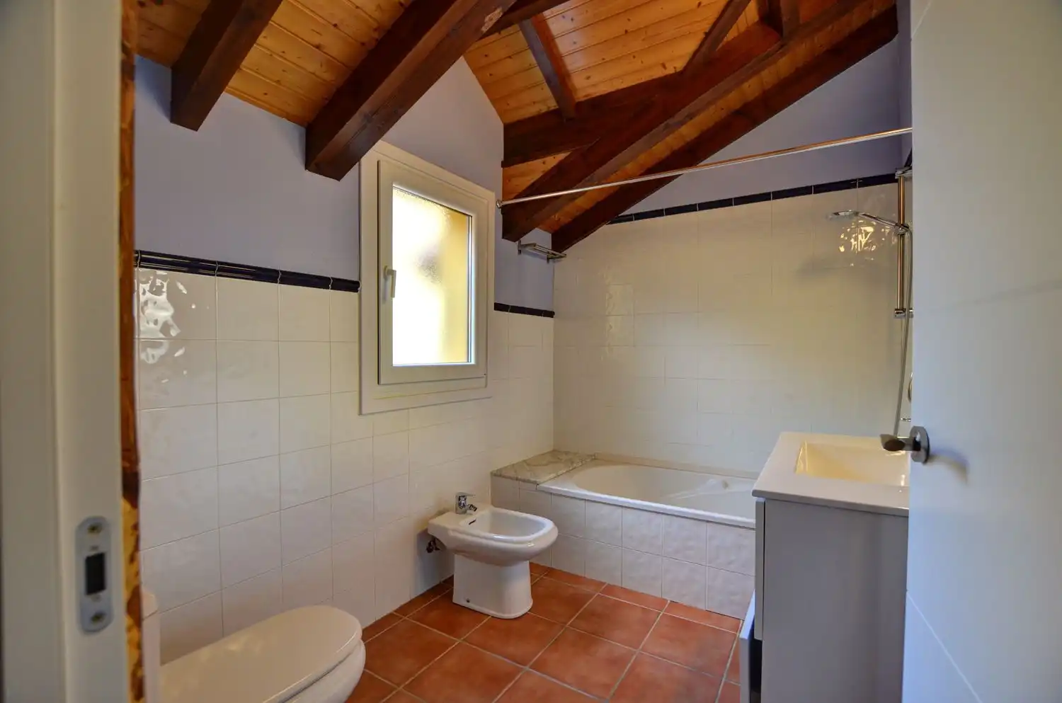 Baño de Casa o chalet en venta en Castrillón con Aire acondicionado, Calefacción y Trastero