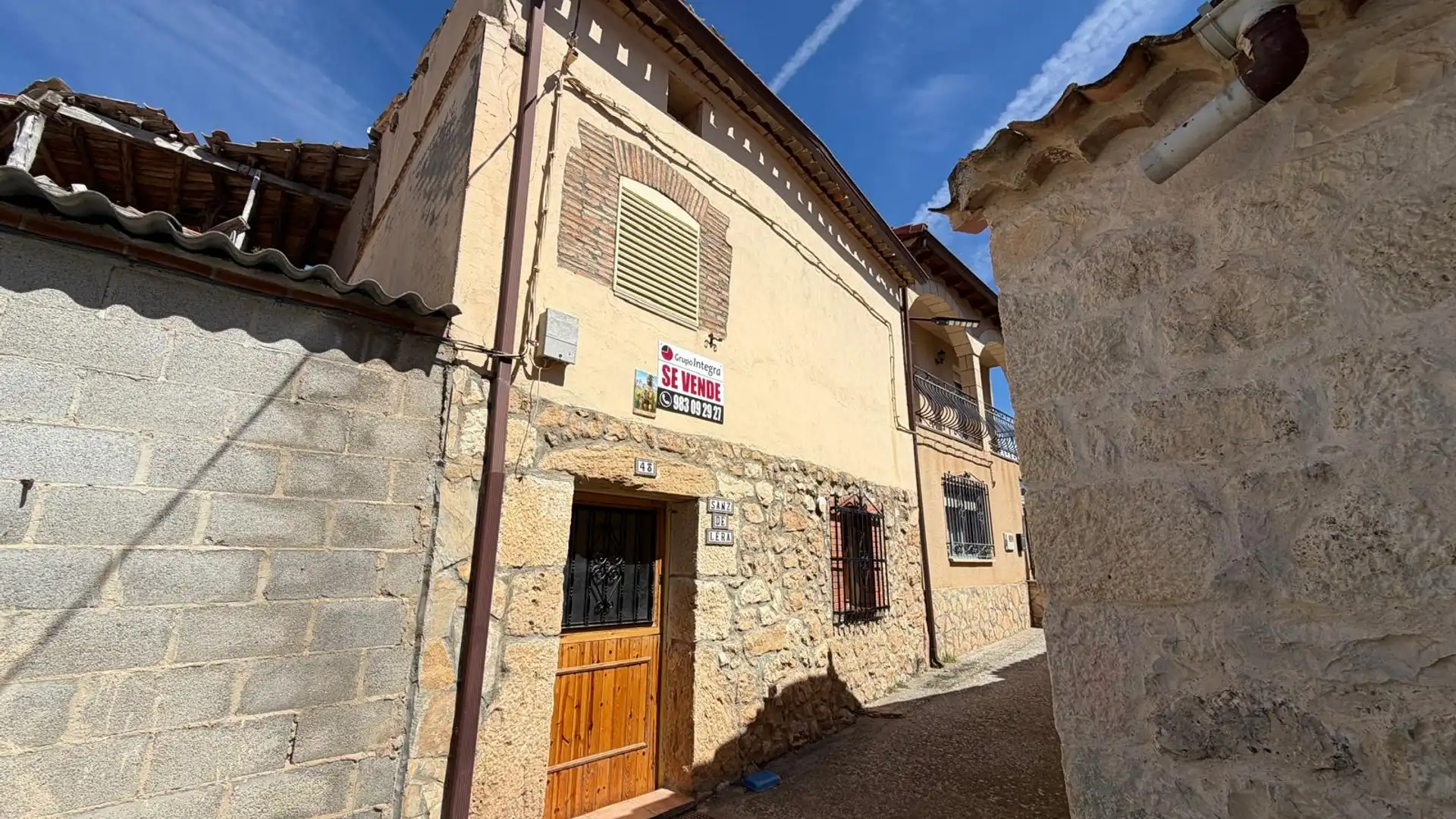 Vista exterior de Casa o chalet en venta en Peñaranda de Duero con Trastero