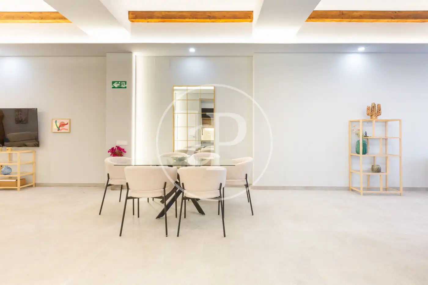 Esszimmer von Maisonette zum Verkauf in Valencia mit Klimaanlage, Heizung und Privatgarten