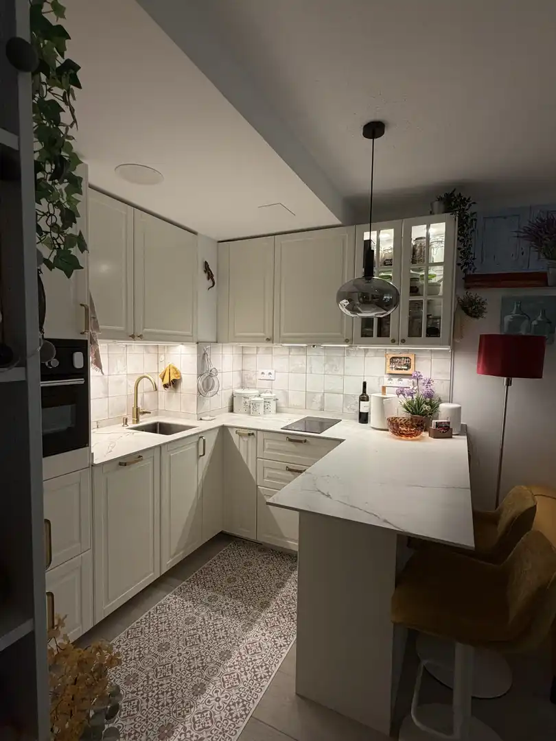 Cocina de Piso en venta en  Madrid Capital con Aire acondicionado y Piscina