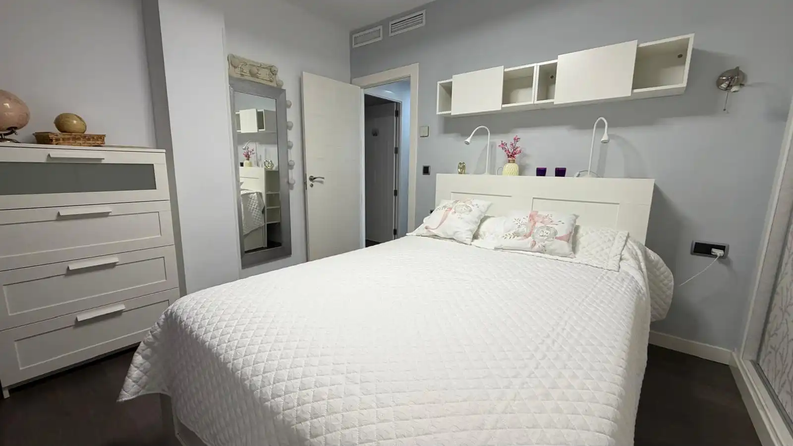 Habitación de Piso de alquiler en Cartagena con Aire acondicionado, Calefacción y Parquet