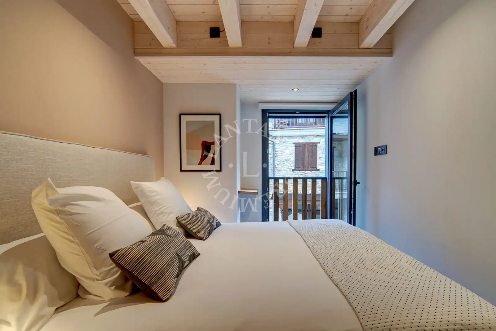 Bedroom of Houses for sale in Naut Aran  with Heating, Parquet flooring and Oven