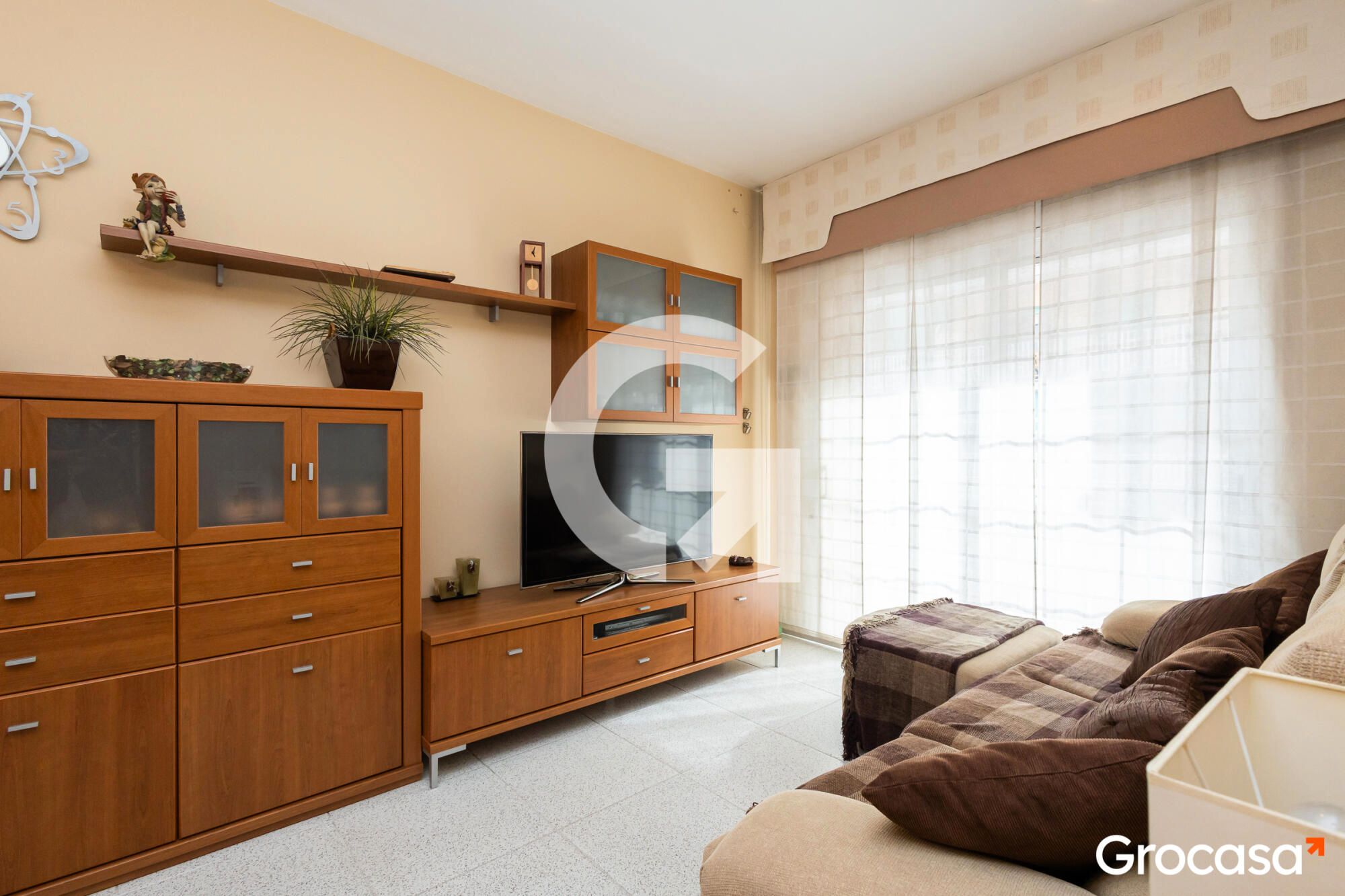 Sala d'estar de Pis en venda en Sant Boi de Llobregat amb Aire condicionat, Forn i Rentadora