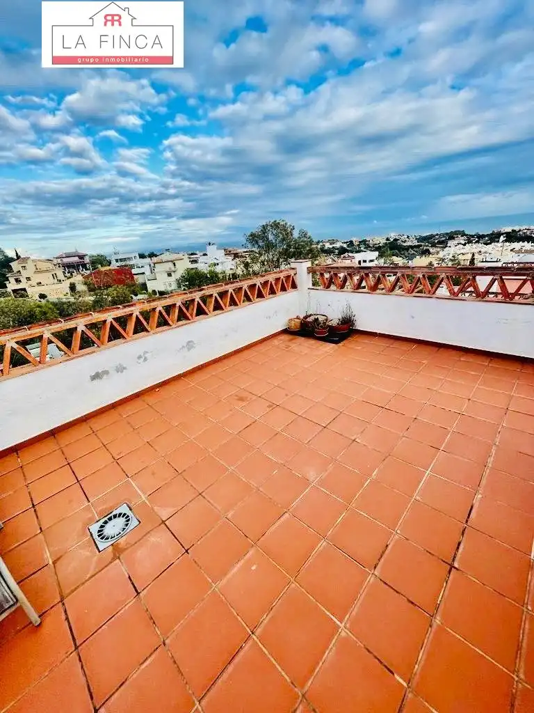 Terrace of Detached homes for sale in Benalmádena  with Air Conditioner, Terrace and Storage room