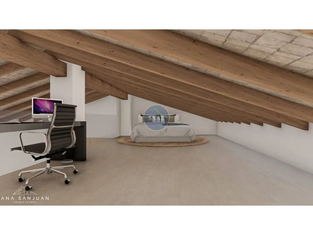 Bedroom of Houses for sale in Alcoy / Alcoi  with Terrace