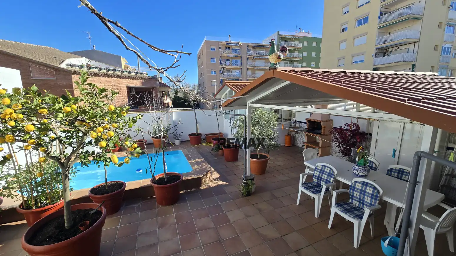 Jardín de Casa adosada en venta en Pineda de Mar con Aire acondicionado, Calefacción y Terraza