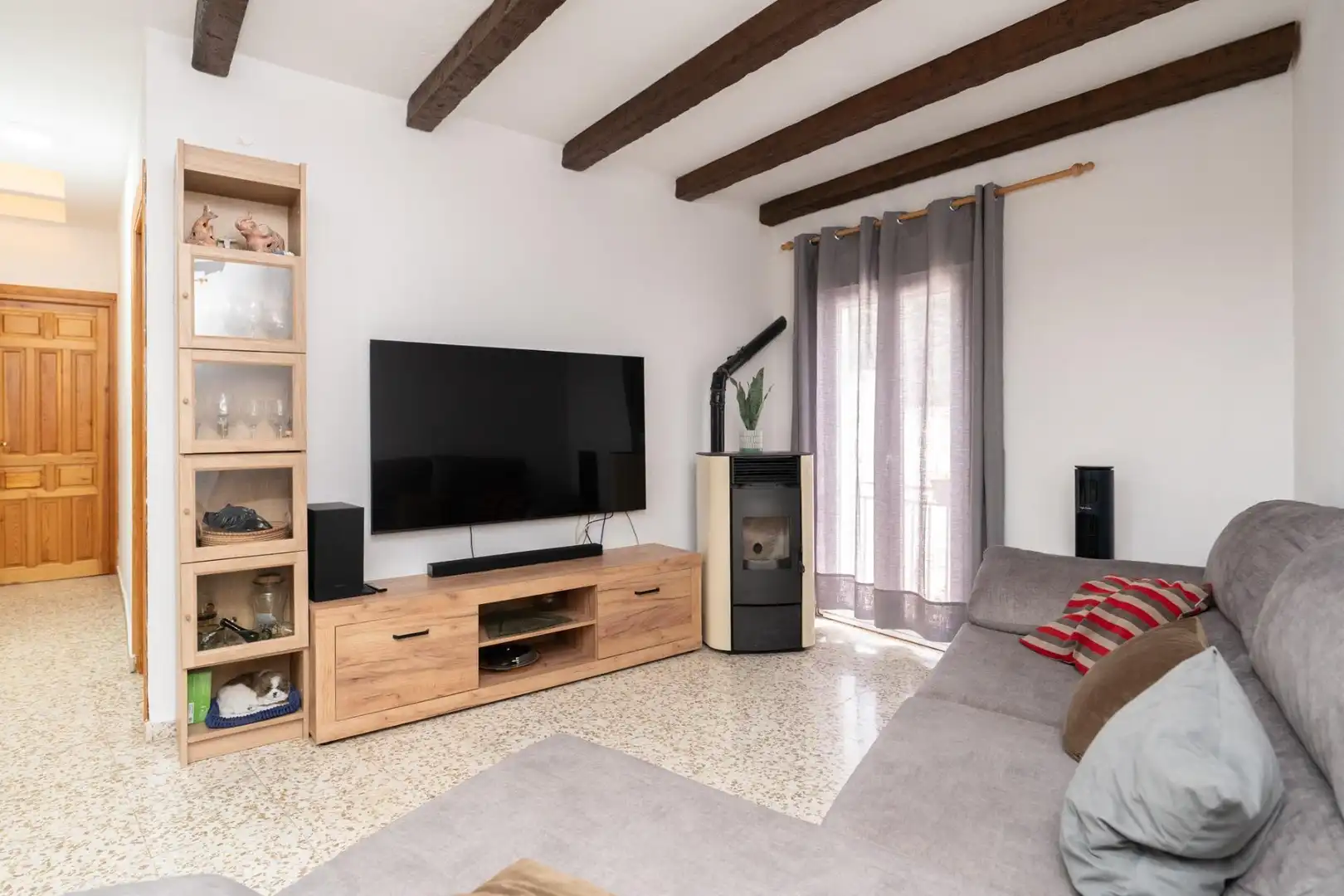 Sala de estar de Casa o chalet en venta en Ítrabo con Aire acondicionado, Terraza y Trastero