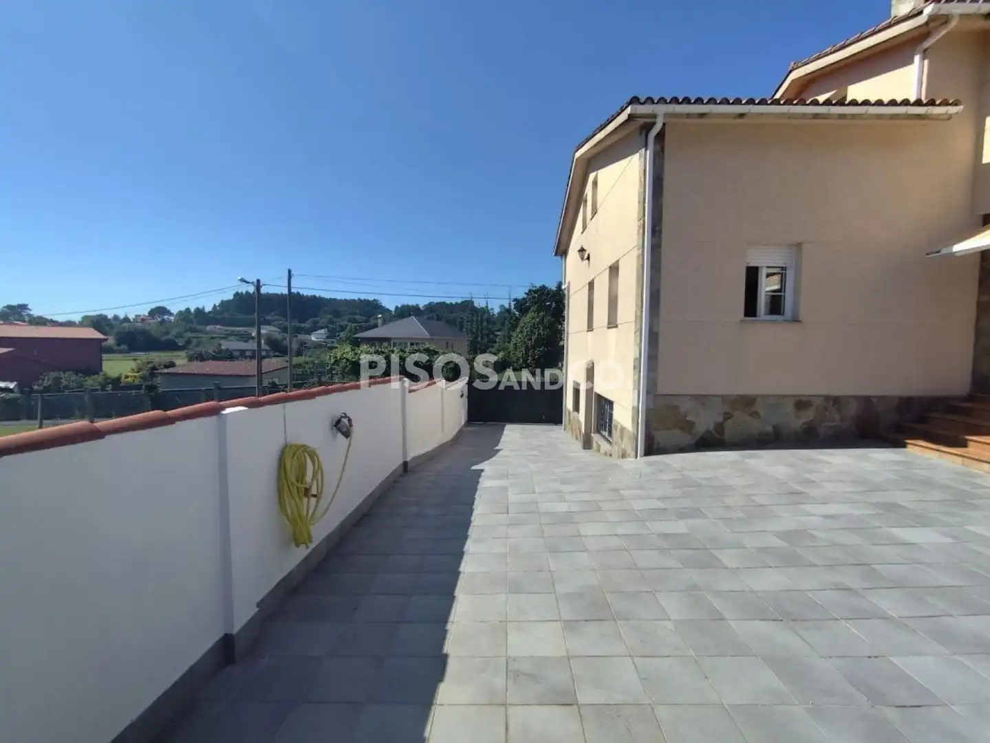 Terrace of Houses for sale in A Coruña Capital   with Heating, Terrace and Furnished