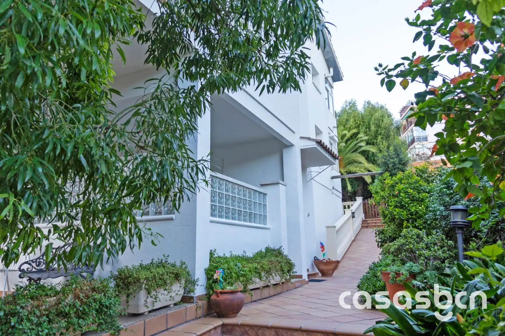 Exterior view of Houses for sale in Castelldefels  with Air Conditioner, Heating and Private garden
