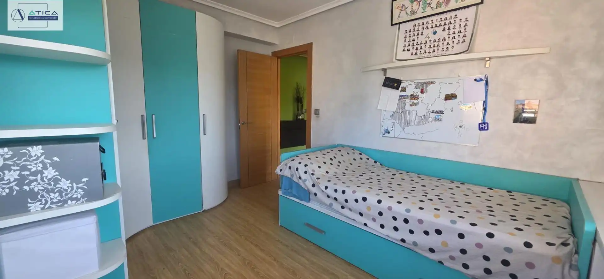 Bedroom of Flat for sale in Torrelavega   with Heating, Furnished and Balcony