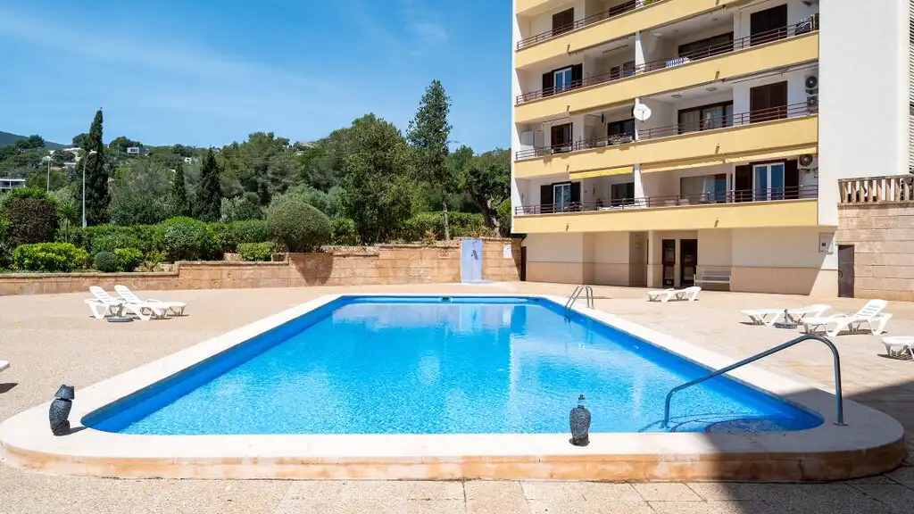 Piscina de Apartamento en venta en Calvià con Aire acondicionado, Terraza y Trastero