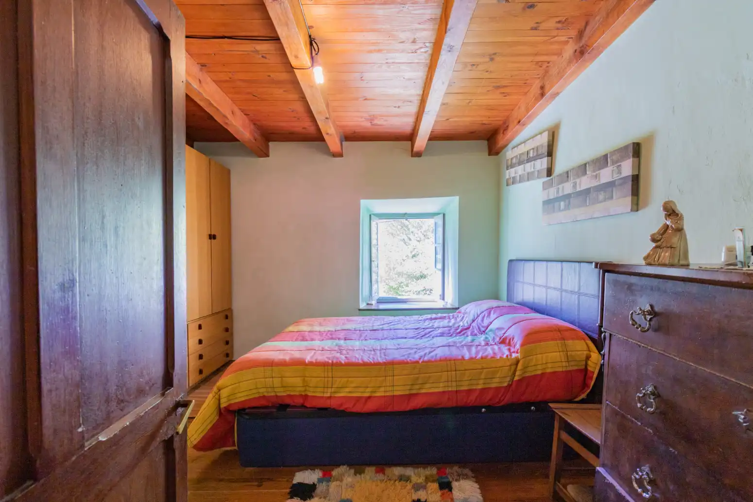 Habitación de Casa adosada en venta en Orbaitzeta con Calefacción, Jardín privado y Balcón