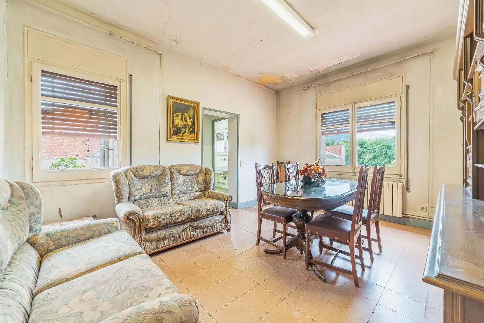 Sala d'estar de Finca rústica en venda en La Garriga amb Calefacció, Jardí privat i Terrassa