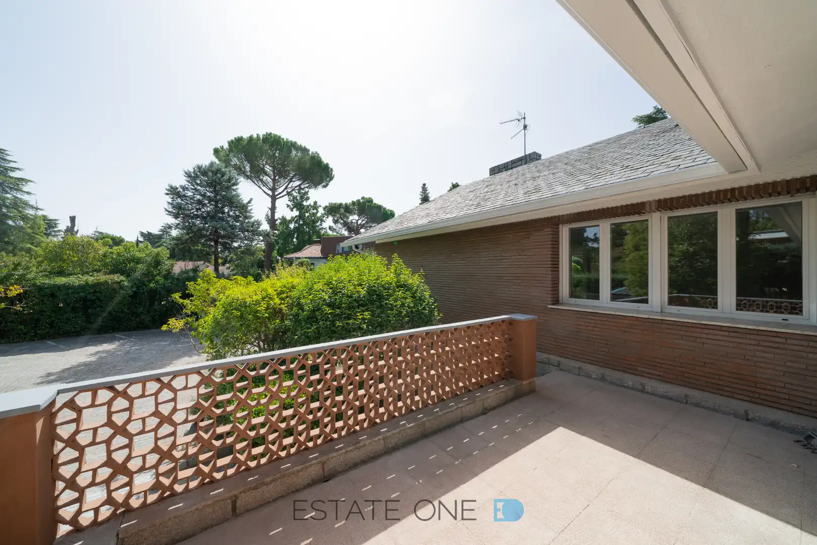 Terraza de Casa o chalet de alquiler en Madrid con Aire acondicionado, Calefacción y Jardín privado