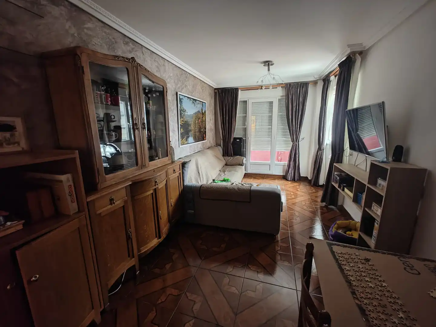 Wohnzimmer von Wohnung zum Verkauf in Castro-Urdiales mit Heizung, Terrasse und Möbliert