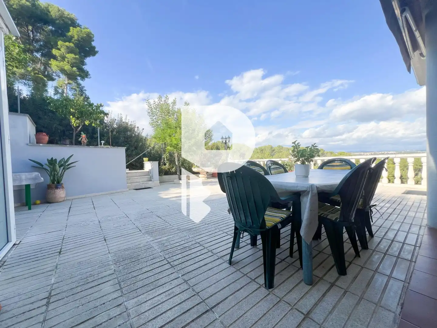 Terrace of Houses for sale in Sant Andreu de la Barca  with Air Conditioner, Heating and Private garden